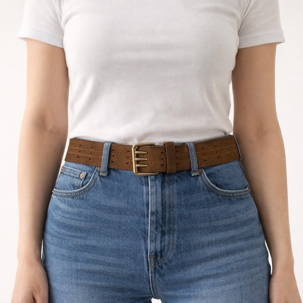 GAP Vintage Genuine Leather Brown Women’s Belt Sz. L